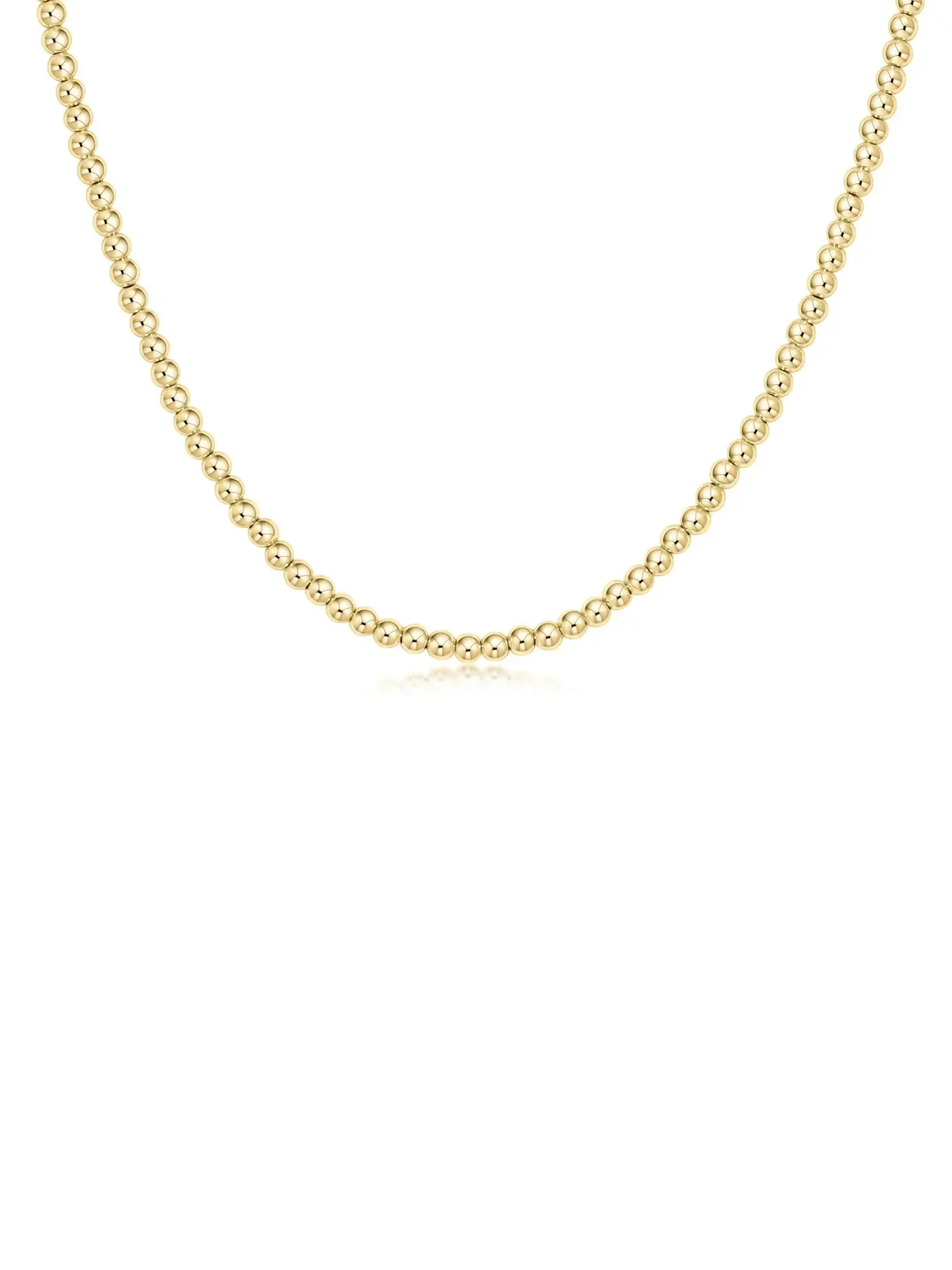 enewton Classic Gold 3mm Bead Choker