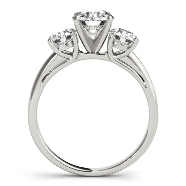 Engagement Rings 3 Stone Round - TN83280