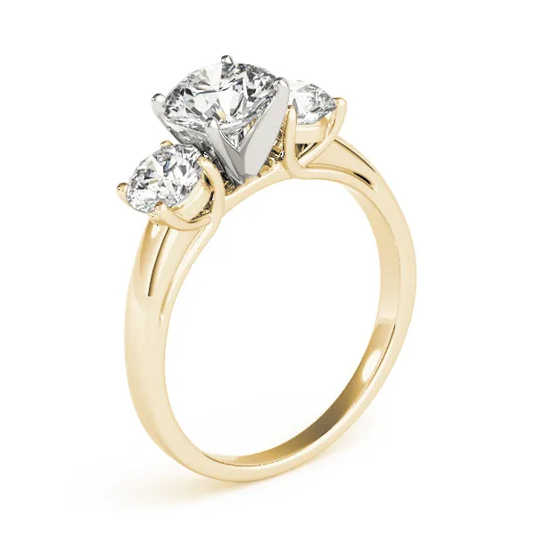 Engagement Rings 3 Stone Round - TN83280