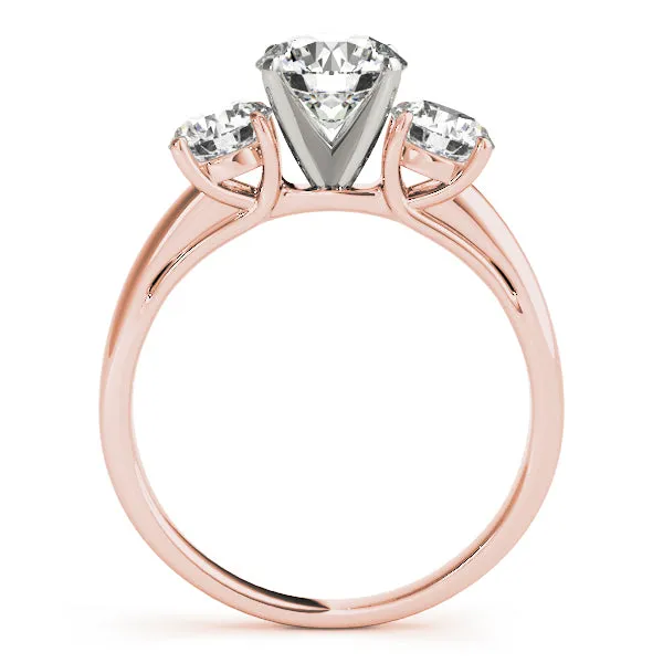 Engagement Rings 3 Stone Round - TN83280
