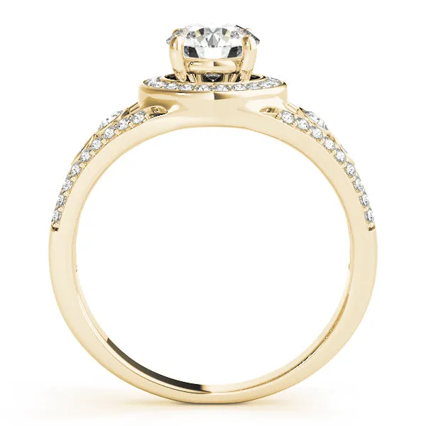 Engagement Rings Halo Round - TN84058