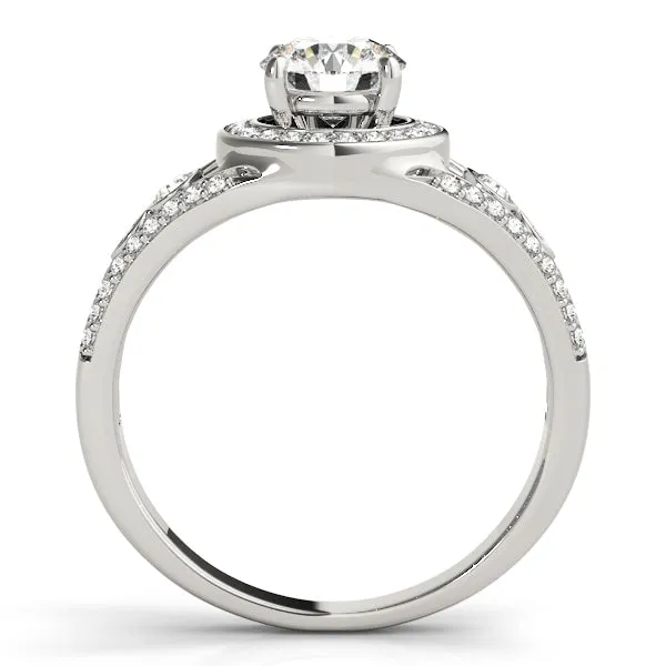 Engagement Rings Halo Round - TN84058