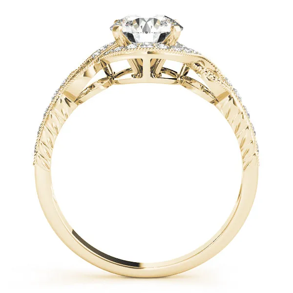 Engagement Rings Halo Round - TN84639