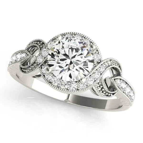 Engagement Rings Halo Round - TN84639
