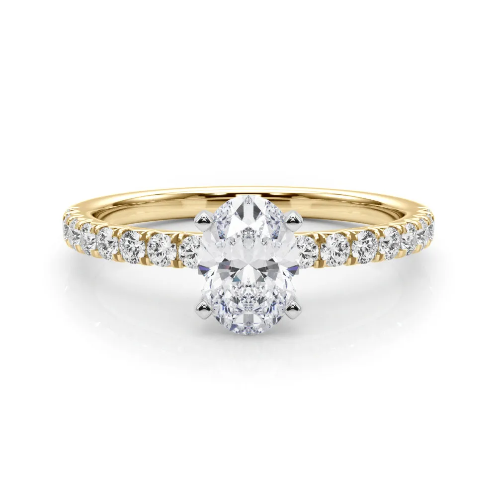 Engagement Rings Round Center - TN85158