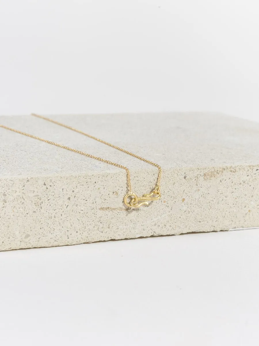 eroded disc necklace with rainbow sapphires