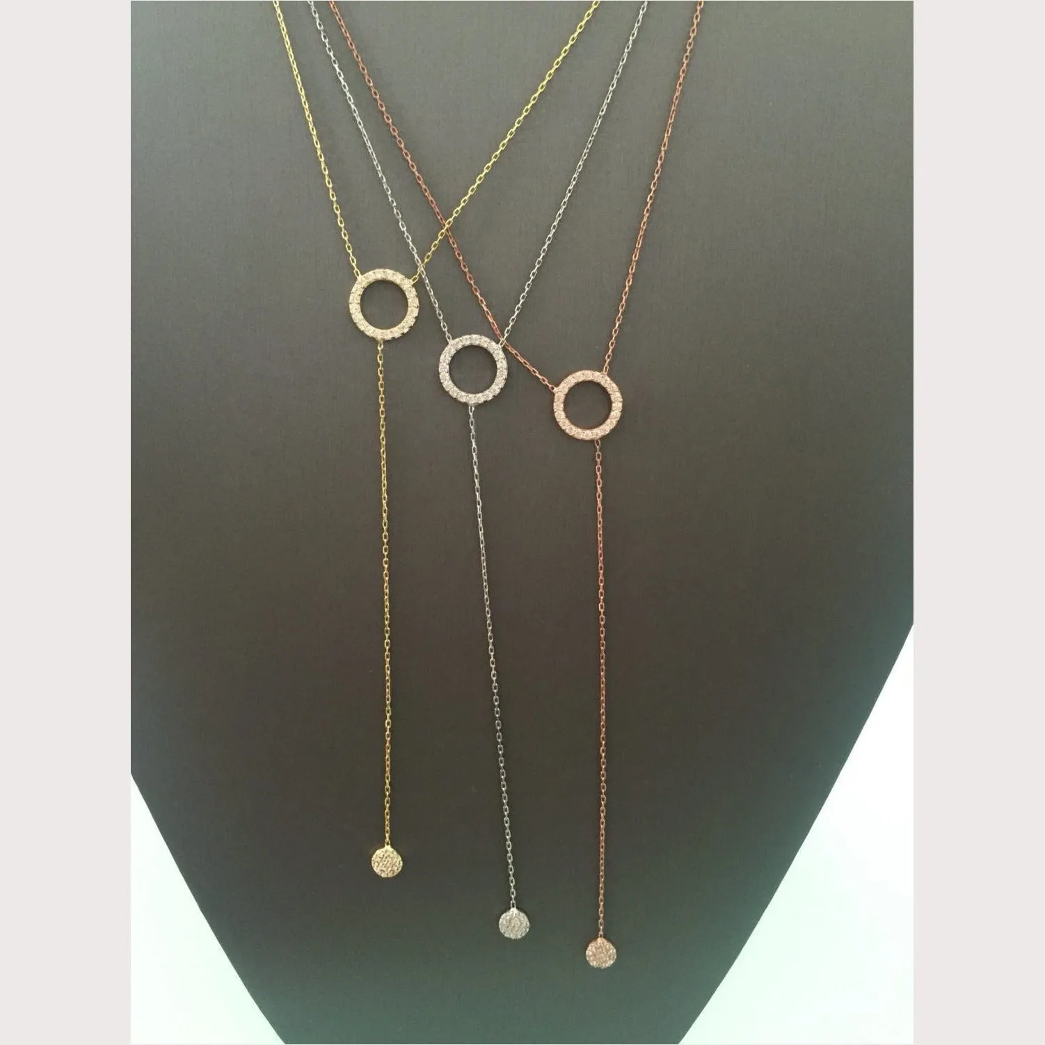 Eternity Lariat Necklace