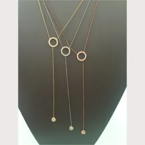Eternity Lariat Necklace