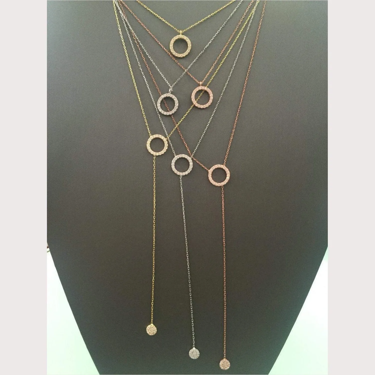 Eternity Lariat Necklace