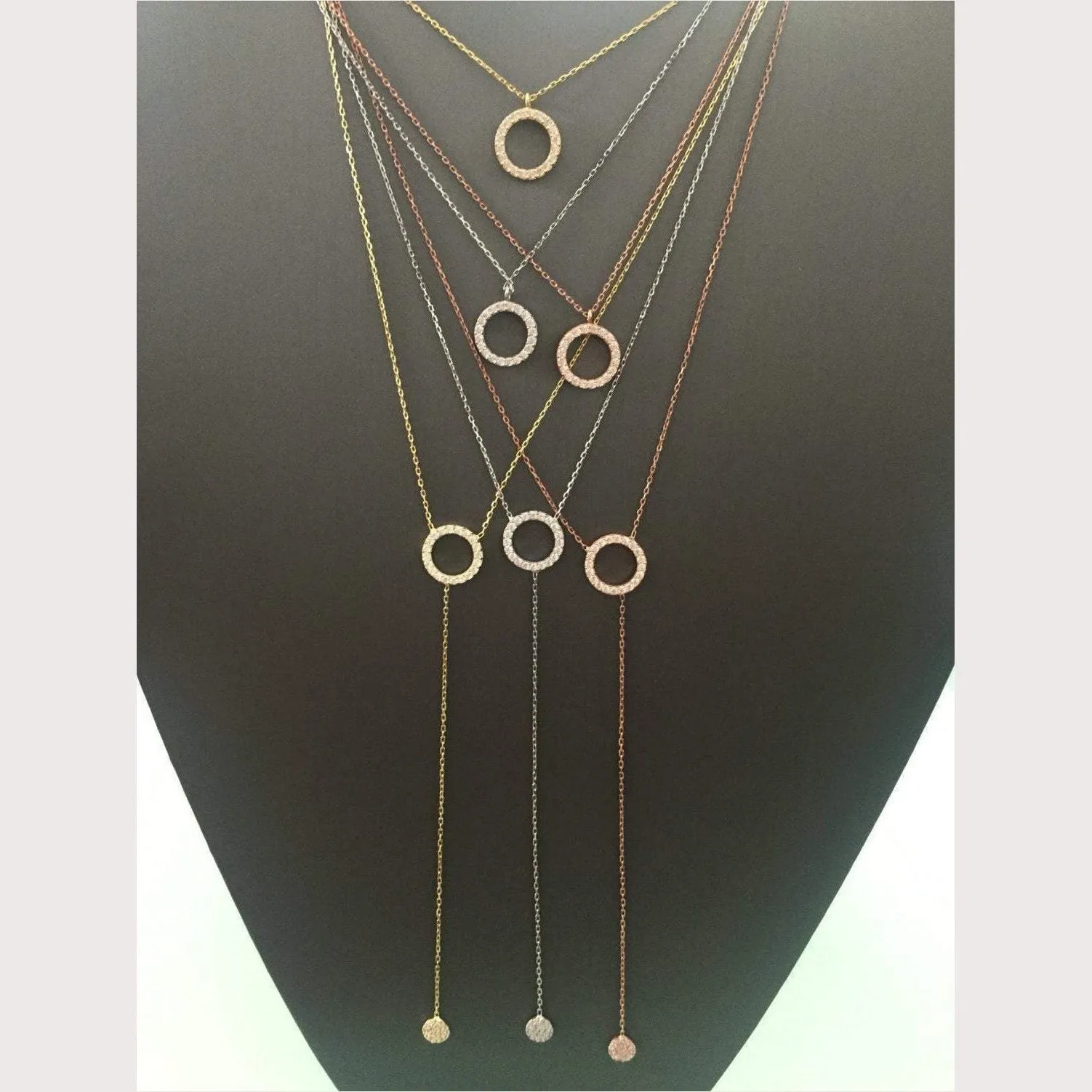 Eternity Lariat Necklace