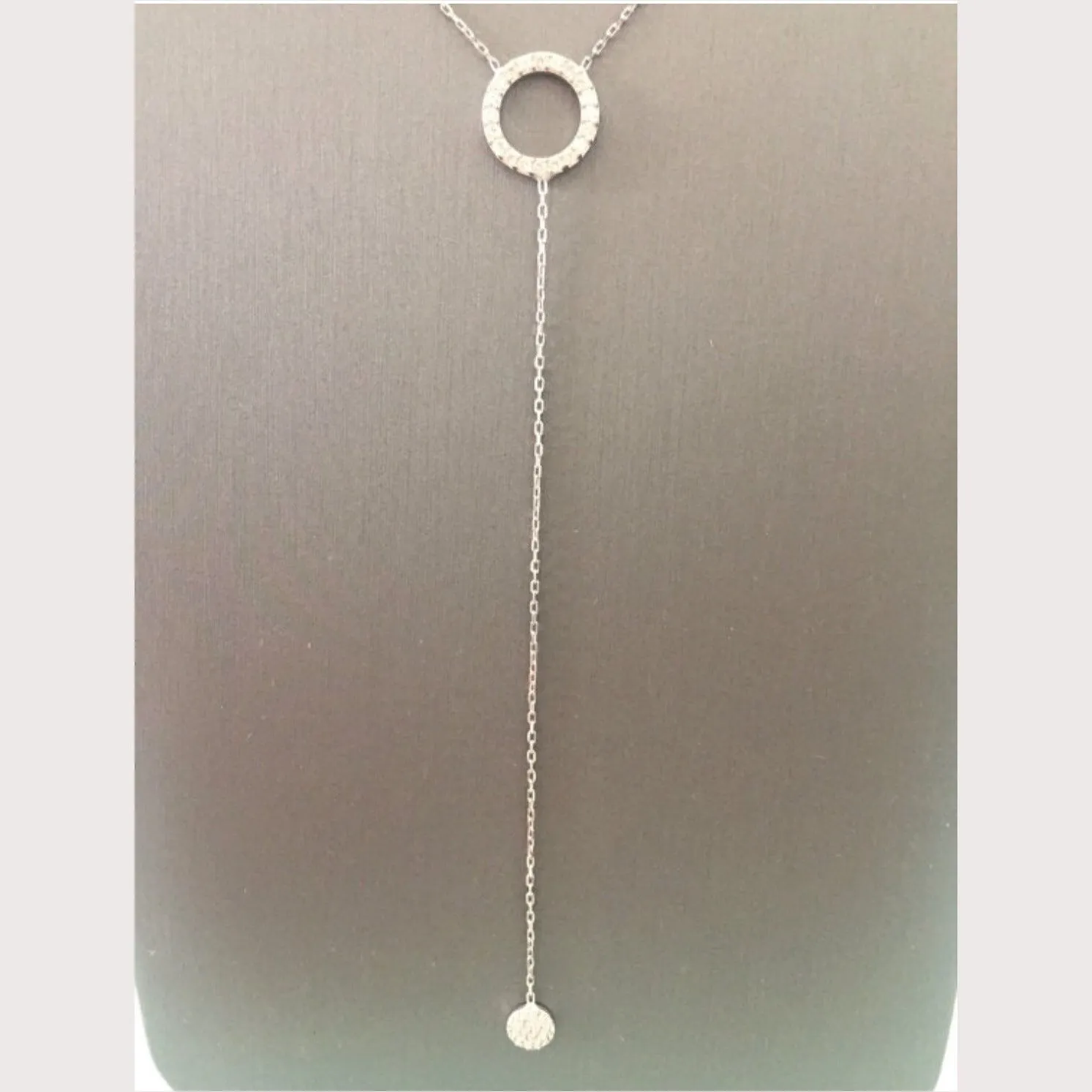 Eternity Lariat Necklace