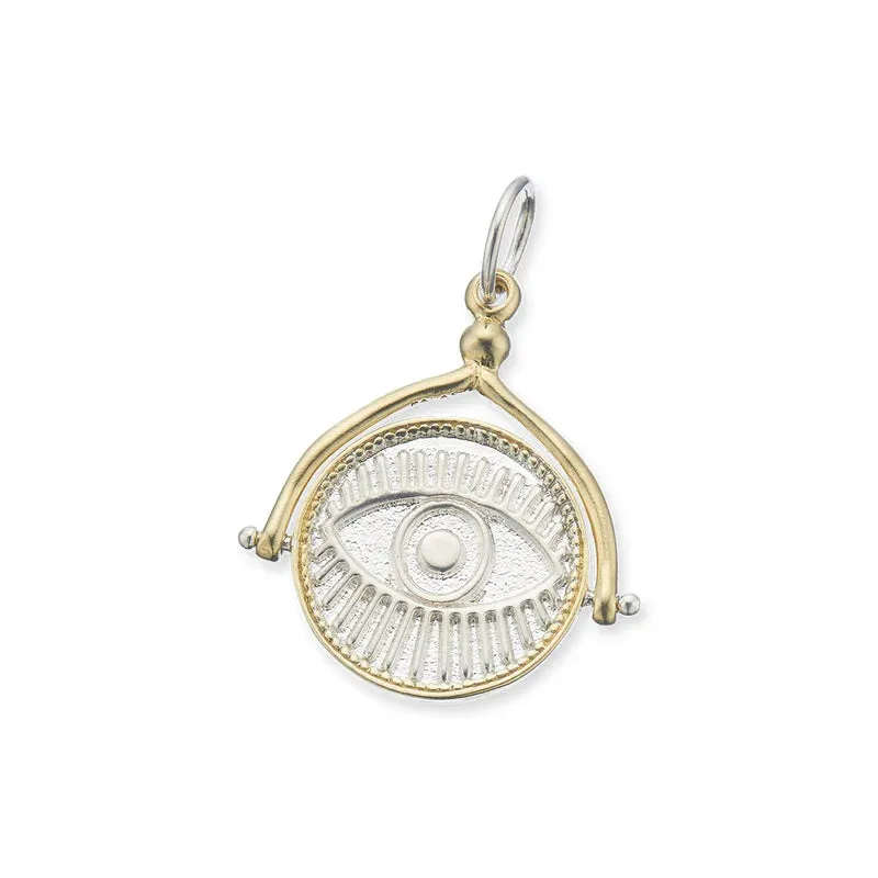 EVIL EYE SPINNER CHARM