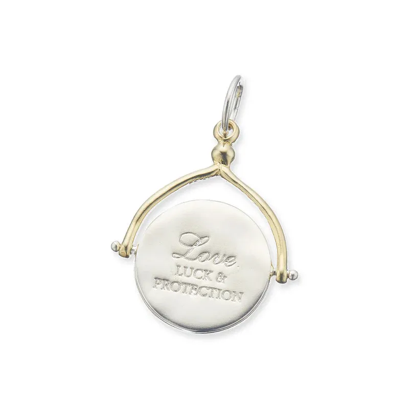 EVIL EYE SPINNER CHARM