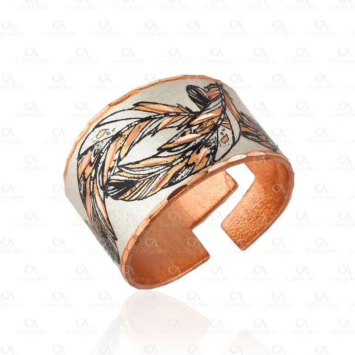 Feather Handmade Rings RBN-02