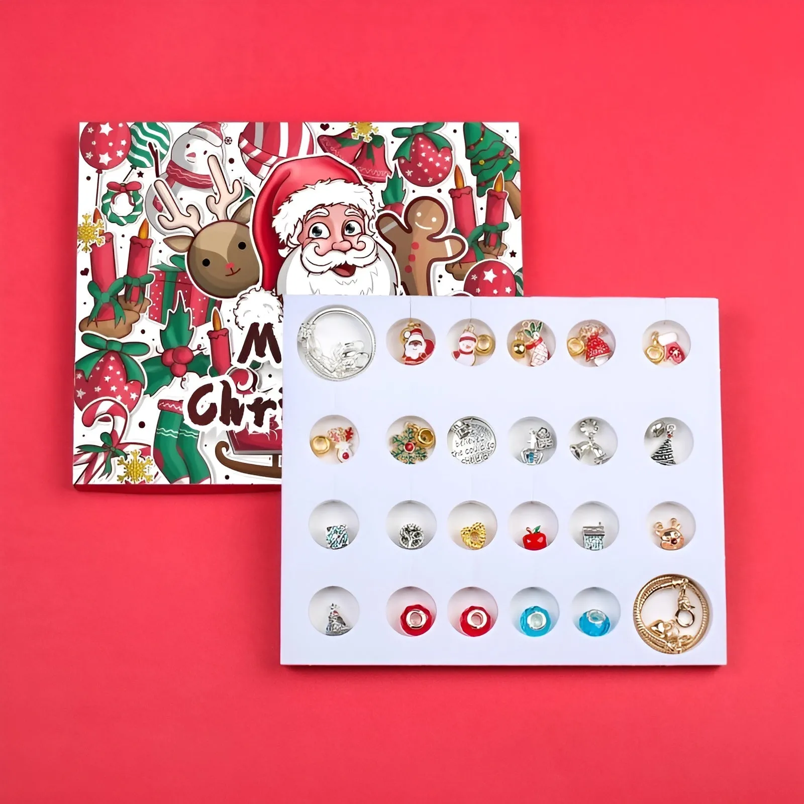 Festive Charm Bracelet Advent Calendar