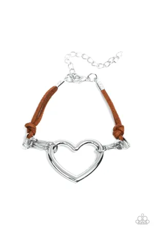 Flirty Flavour Brown Paparazzi Bracelet