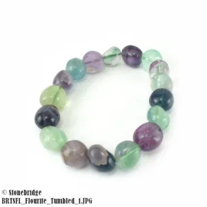 Fluorite Tumbled Bracelets