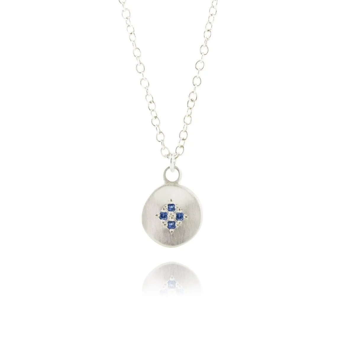 Four Star Wave Charm Necklace