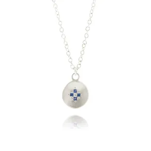 Four Star Wave Charm Necklace