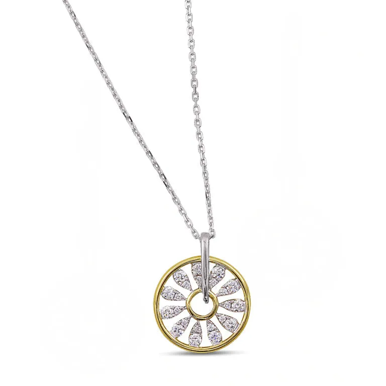Frederic Sage Open Spinning Disc Pendant