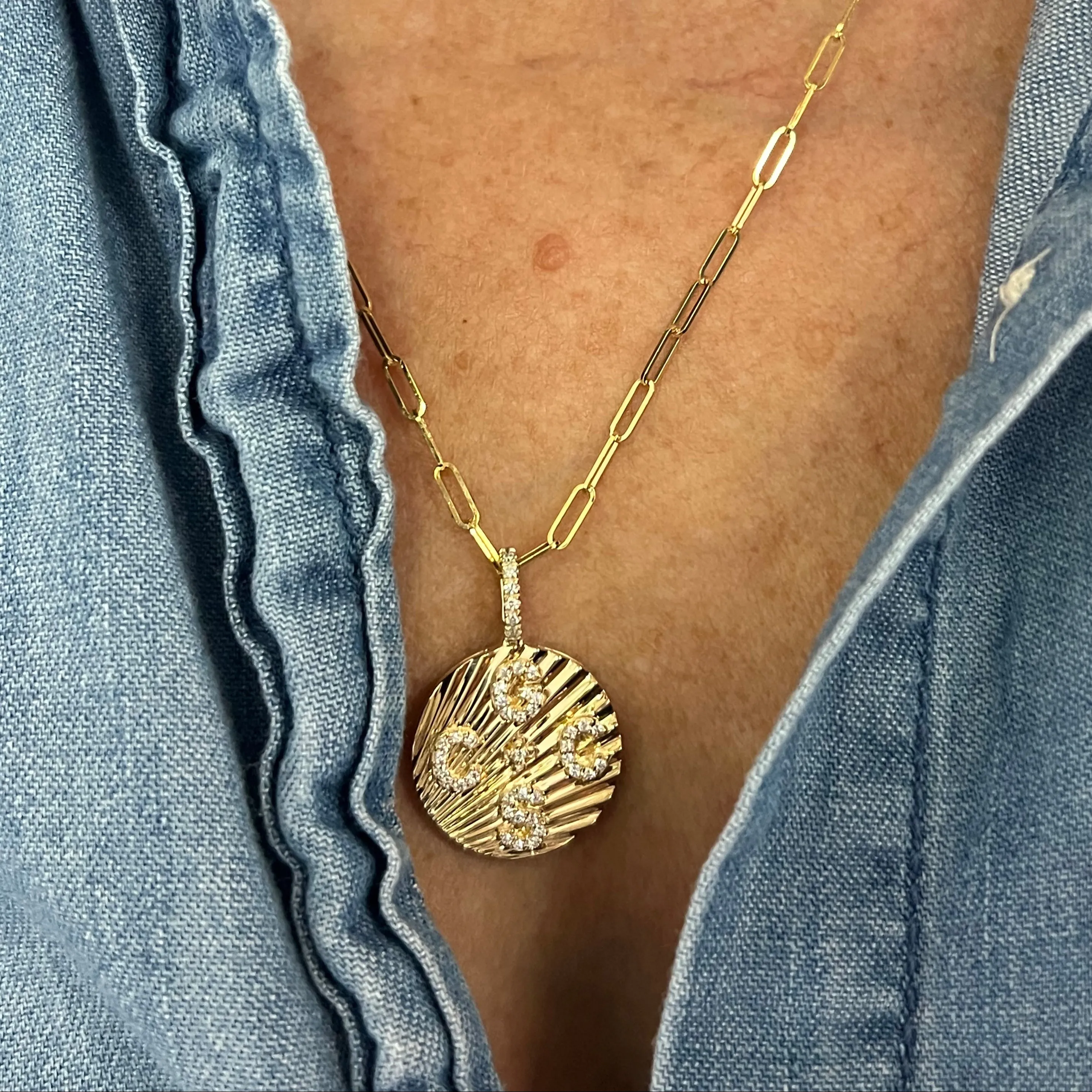 Gabrielle LOVE Charm Necklace