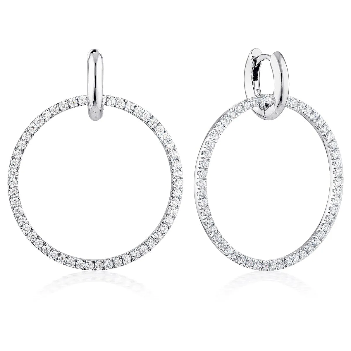 Georgini Julietta Round Drop Earrings