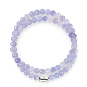 Glacier Blue Jade | Silver | Gemstone Wrap