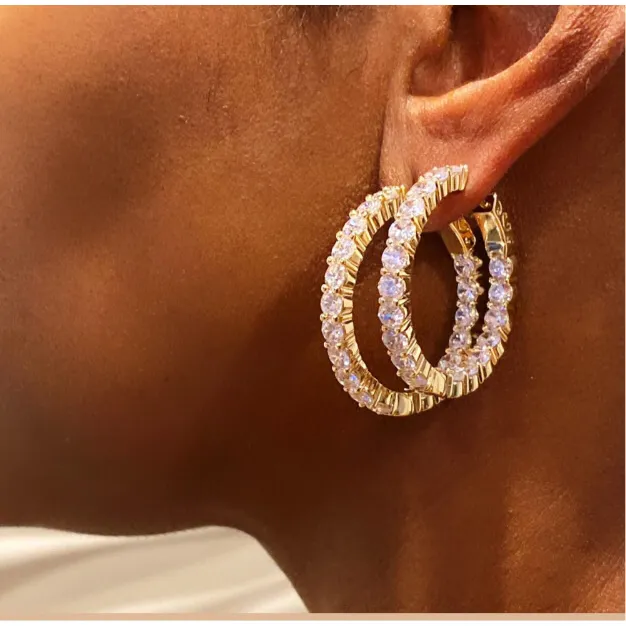 Halo Hoops (Gold or Silver)