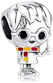 Harry Potter Silver Bead Charm