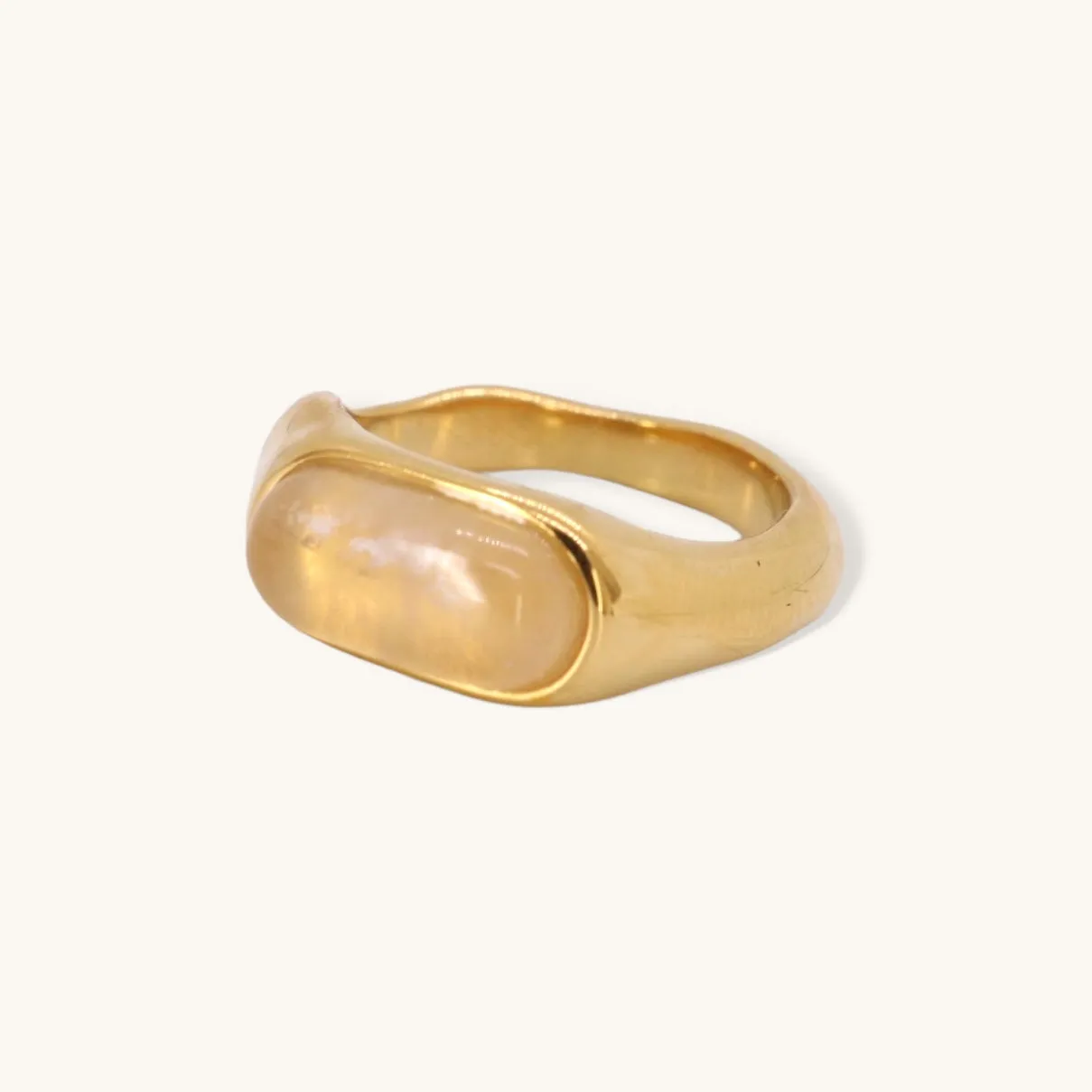 Haylee Thin Gemstone Ring