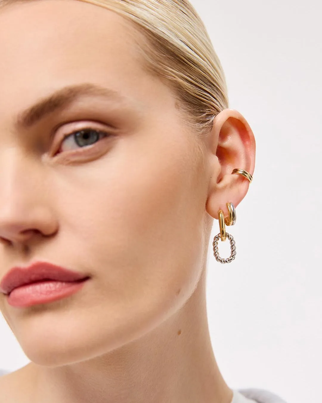 Huggie Hoop Earrings - Asher