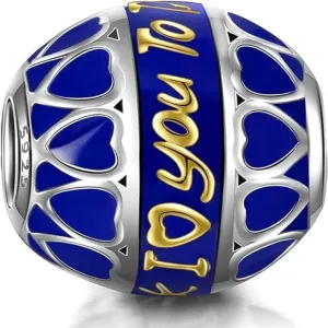I Love You To The Moon And Back Bead Charm
