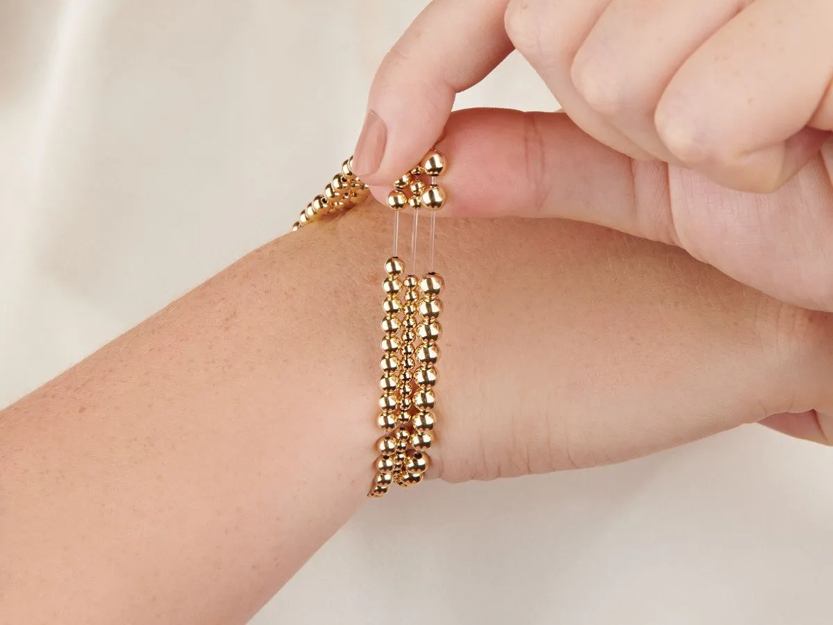 Initial Bead Bracelet