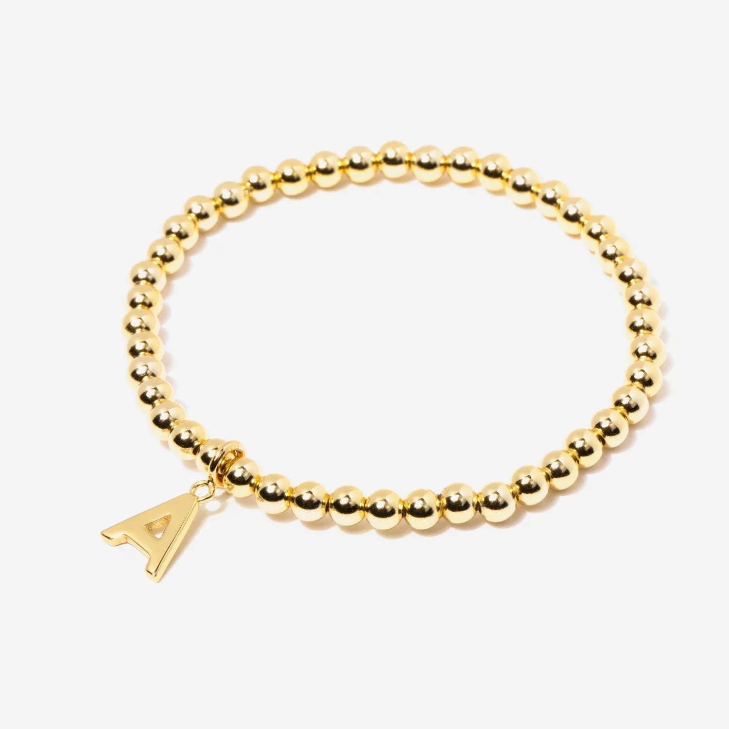 Initial Bead Bracelet