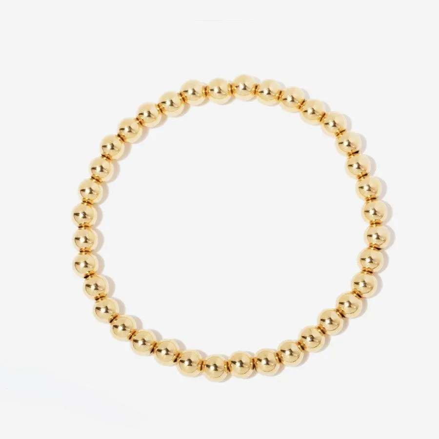 Initial Bead Bracelet