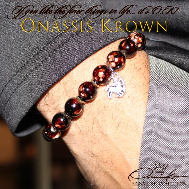 Iota Centaur Bead Bracelet