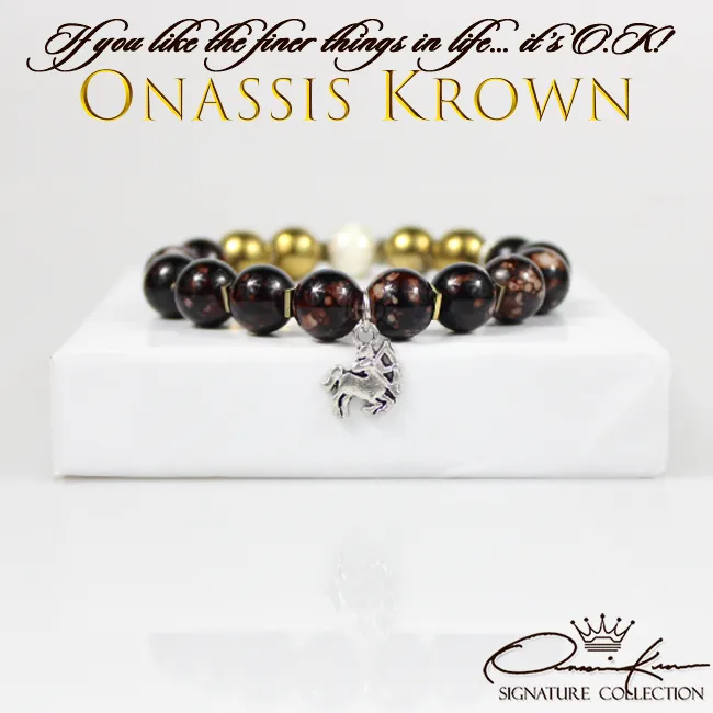 Iota Centaur Bead Bracelet