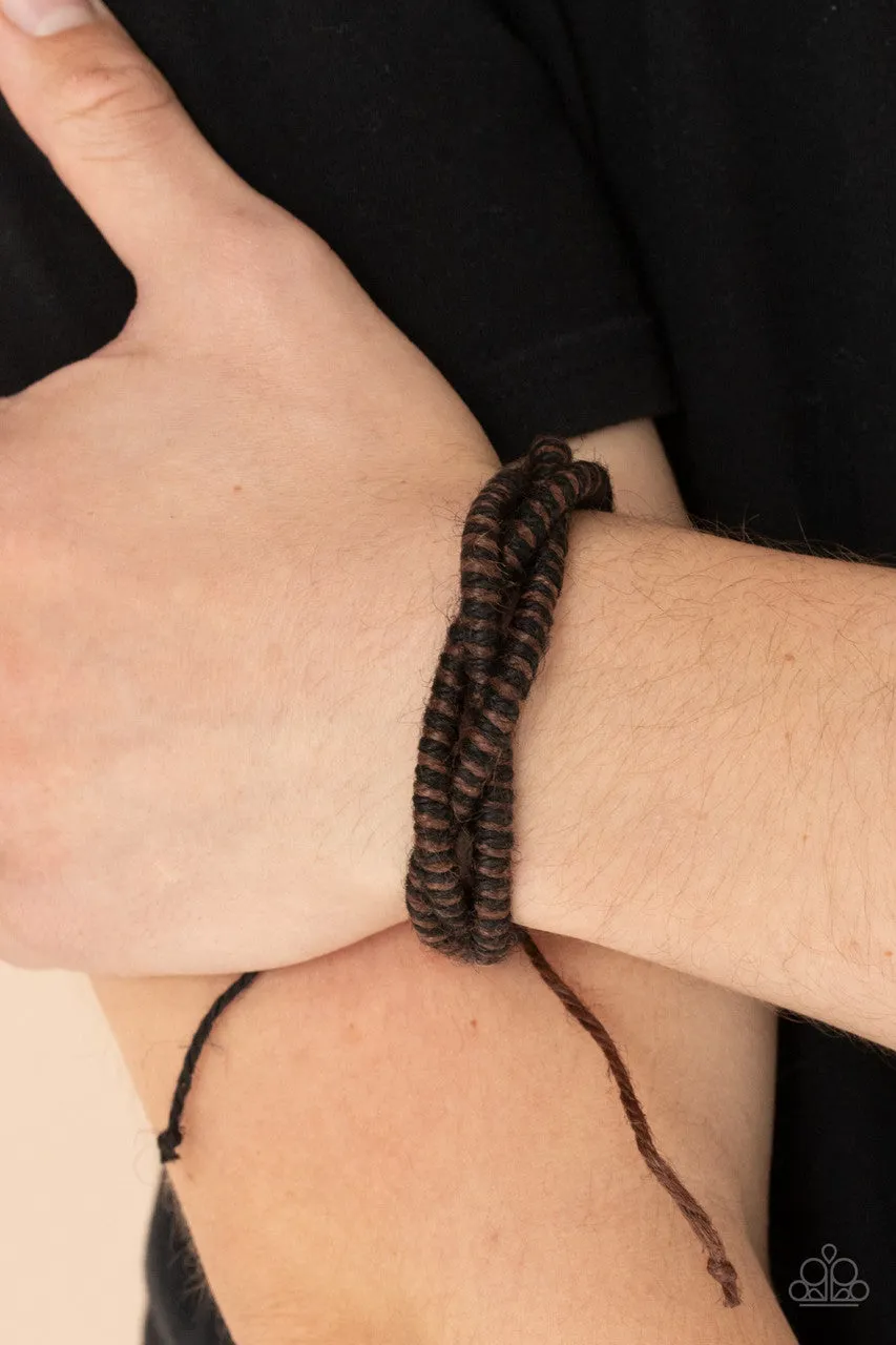 Island Endeavor Brown Paparazzi Bracelet