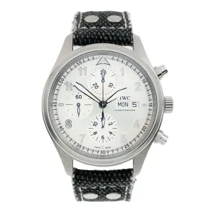 IWC Pilot Spitfire Stainless Steel Silver Dial 42mm Automatic Men’s IW371702
