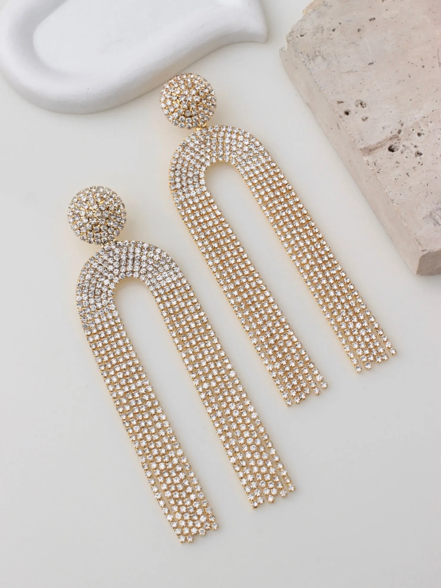 JCEarrings-457- Golden