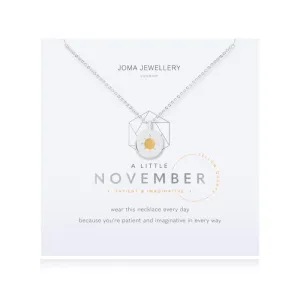 Joma A Little November Necklace