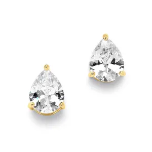 Karla Bridal Earrings Gold Clip On