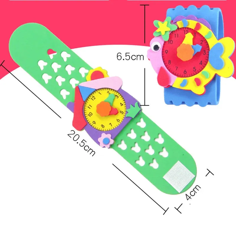 Kids DIY 3D EVA Foam Watch