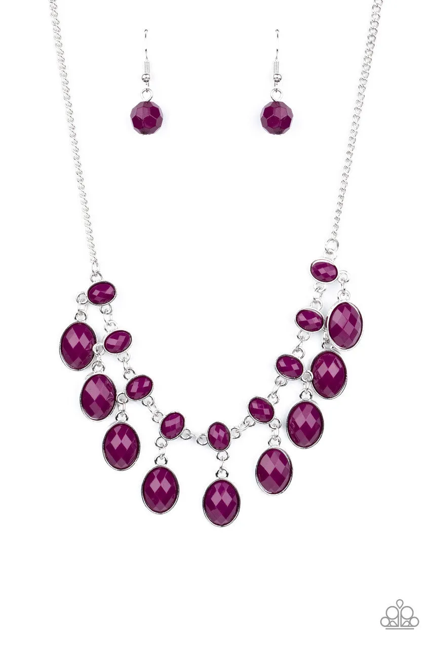 Lady of the POWERHOUSE Purple Paparazzi Necklace