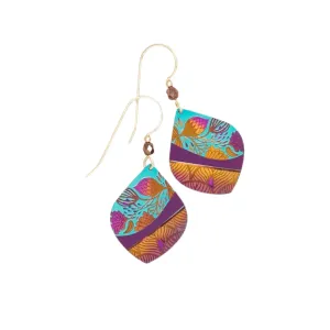 Lani Earrings in Amber Wave