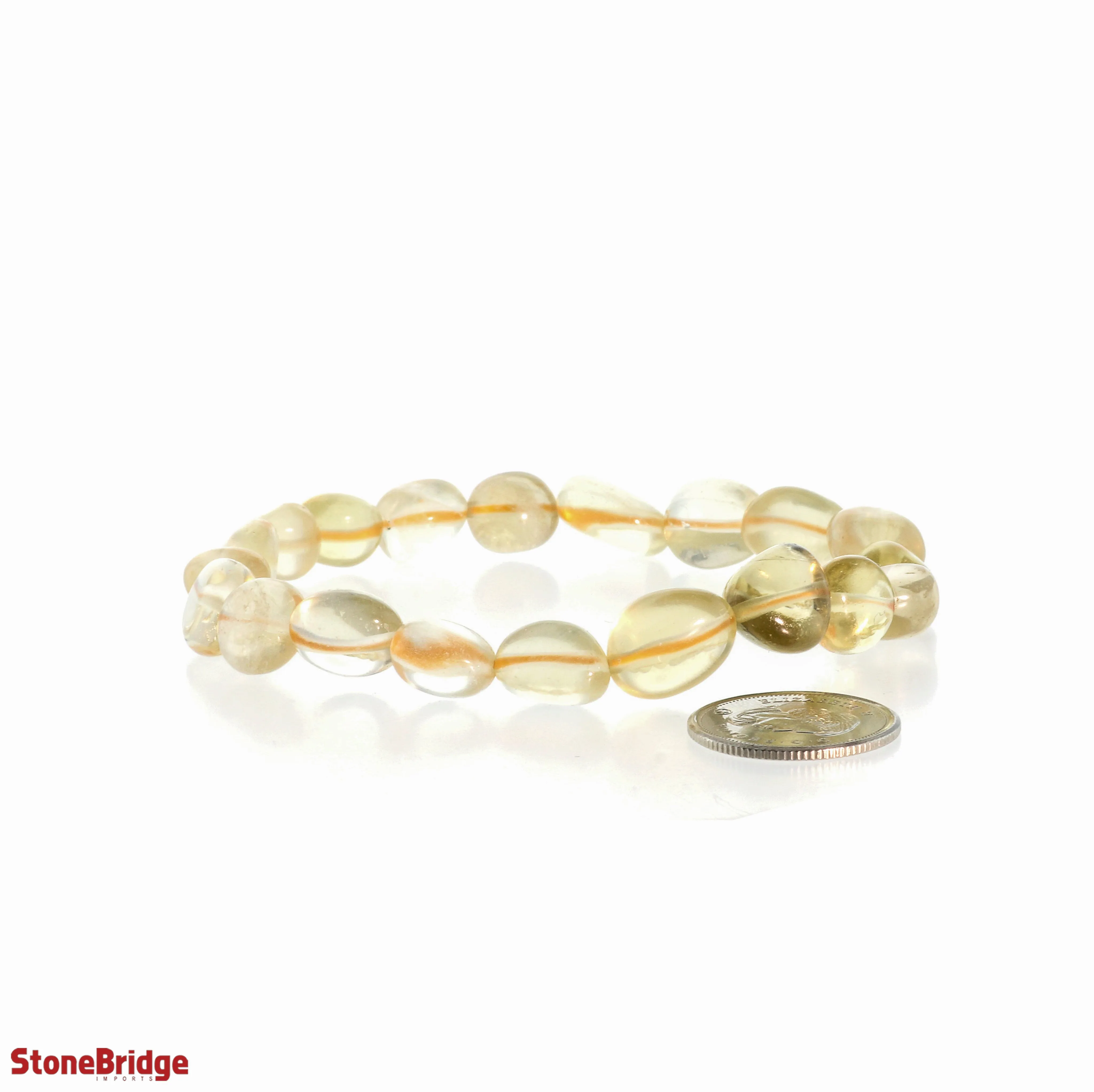 Lemon Quartz Tumbled Bracelets