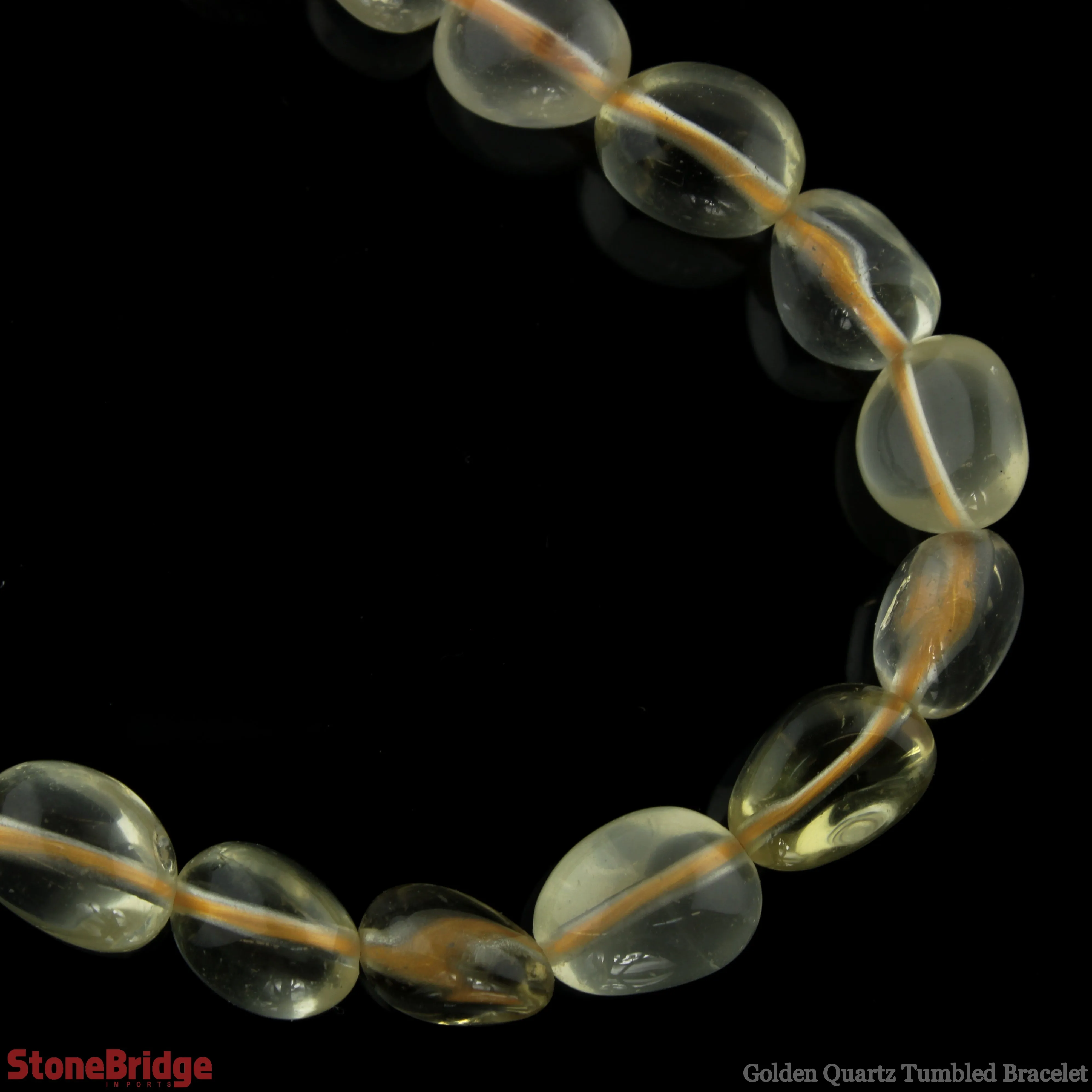 Lemon Quartz Tumbled Bracelets