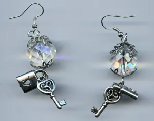 Lock & Key Earrings (special order - sold out)
