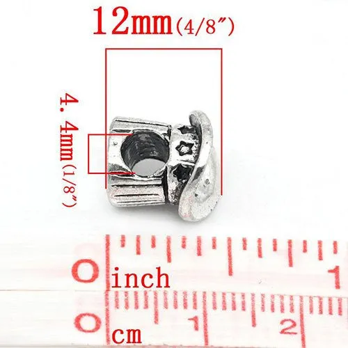 Magician Hat European Bead Compatible for Most European Snake Chain Bracelet