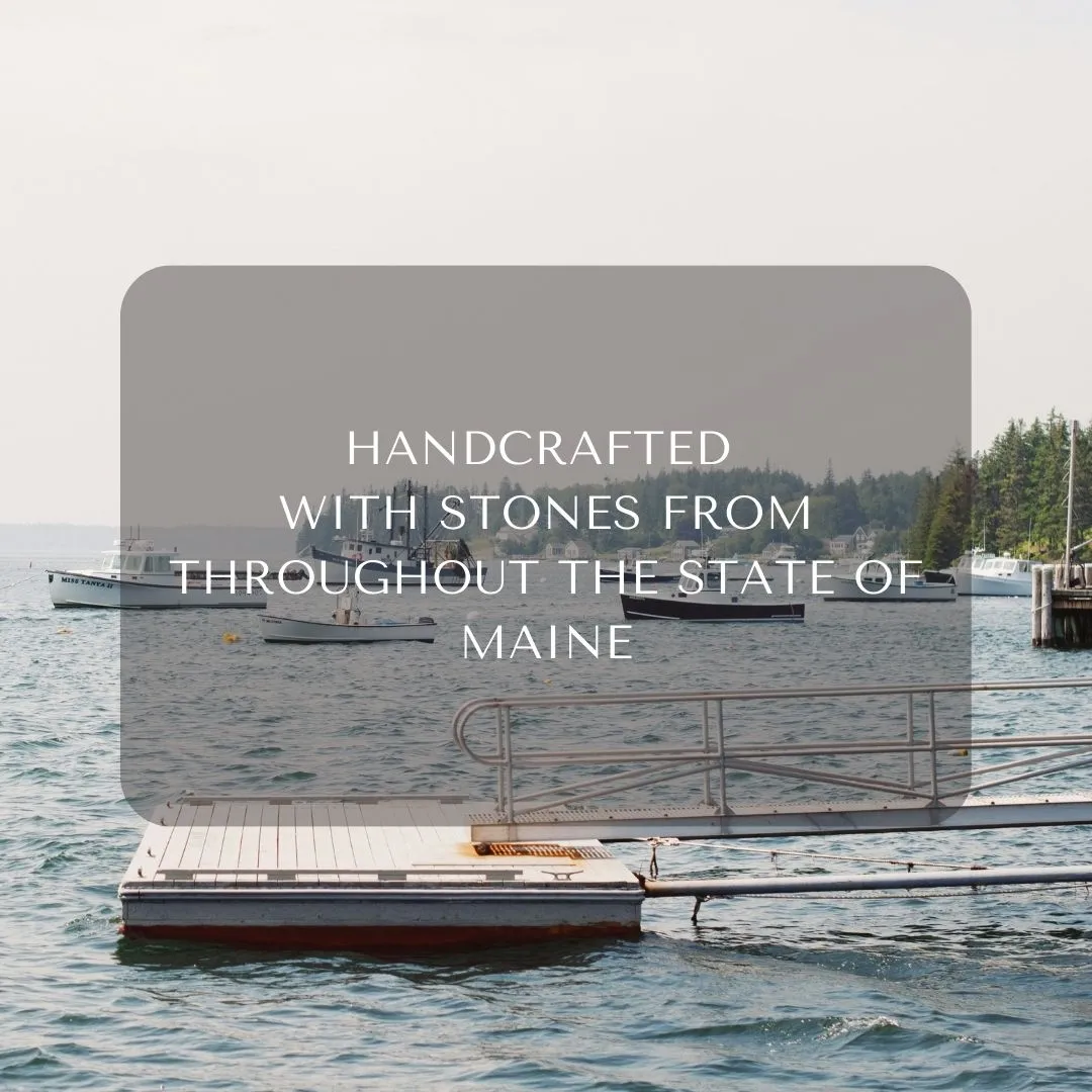 Maine Stones   Turquoise Bay Glass